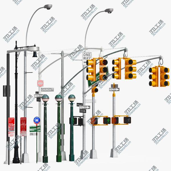 images/goods_img/20210312/Traffic Lights Pillars 3D model/1.jpg